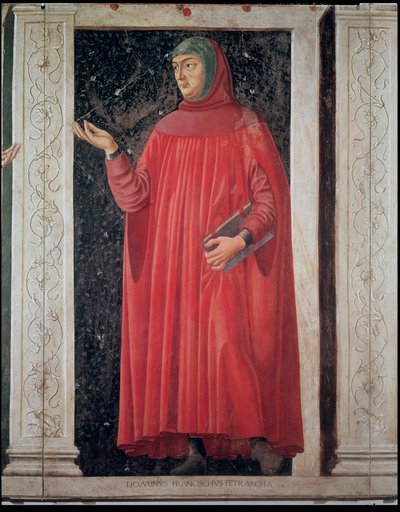 Petrarch (Francesco Petrarca) by Andrea del Castagno